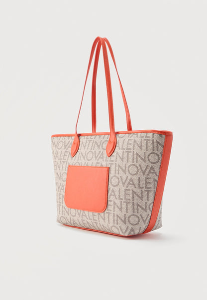 Valentino Bags Tote Bag - Beige/Arancio
