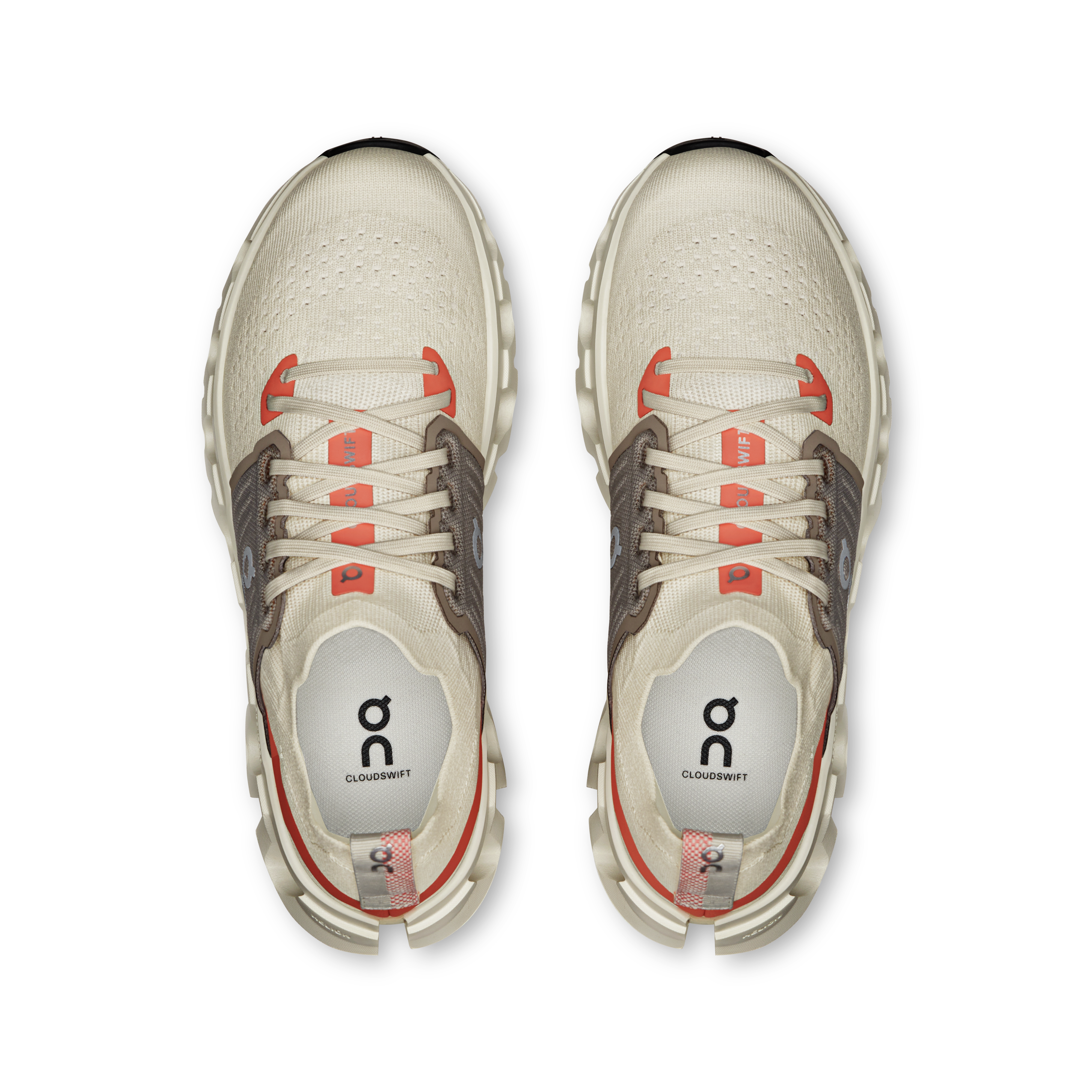 on running cloudswift 4 cream salmon running (women's)