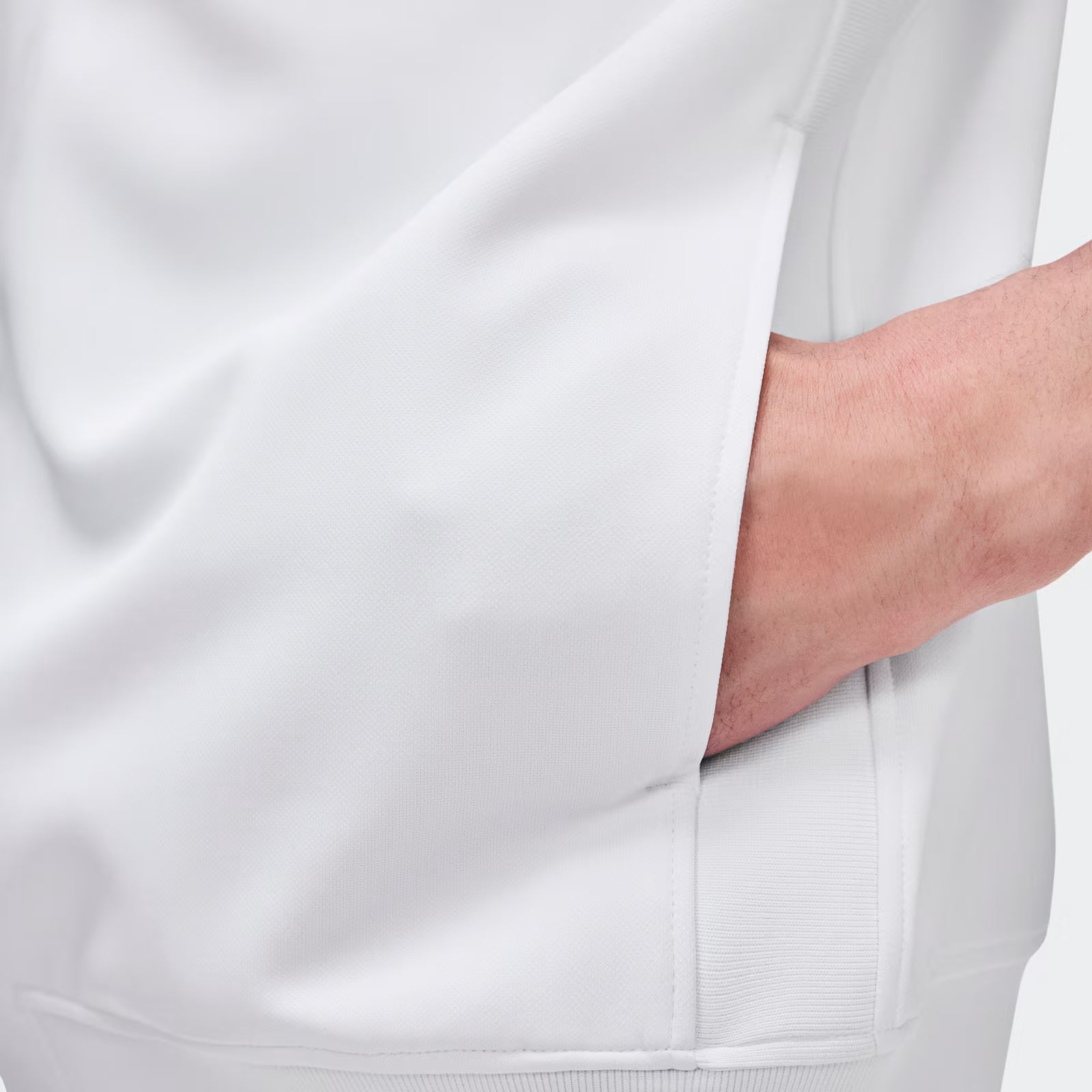 On Courtside Full Zip Ldn White