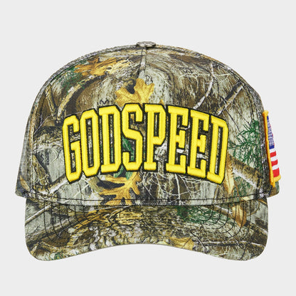 Godspeed Americana Trucker Hat (Tree Camo)