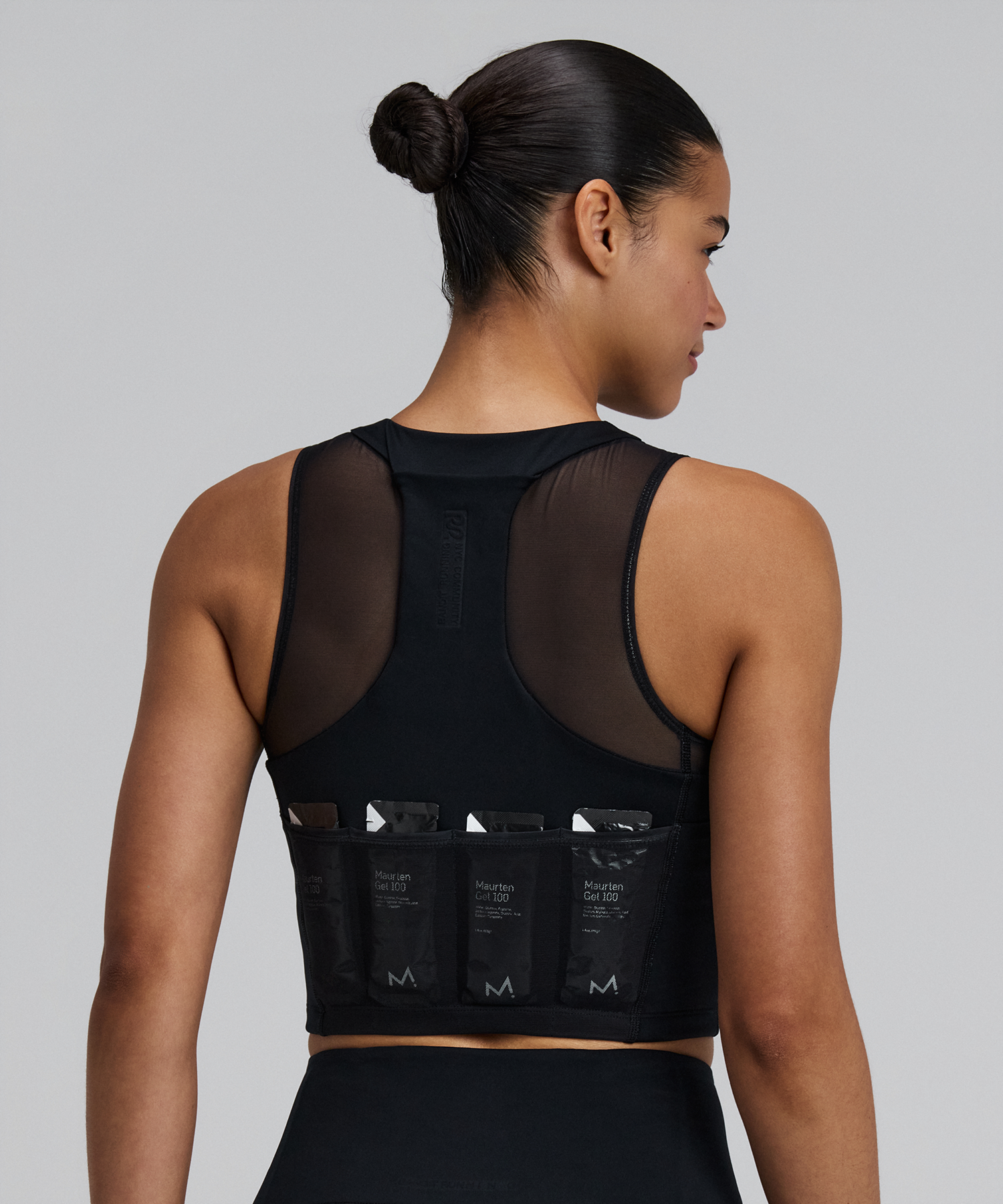 Bandit Womens Stamina V Lyra Race Crop Black