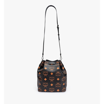 MCM Medium Dessau Drawstring Bag In Maxi Visetos