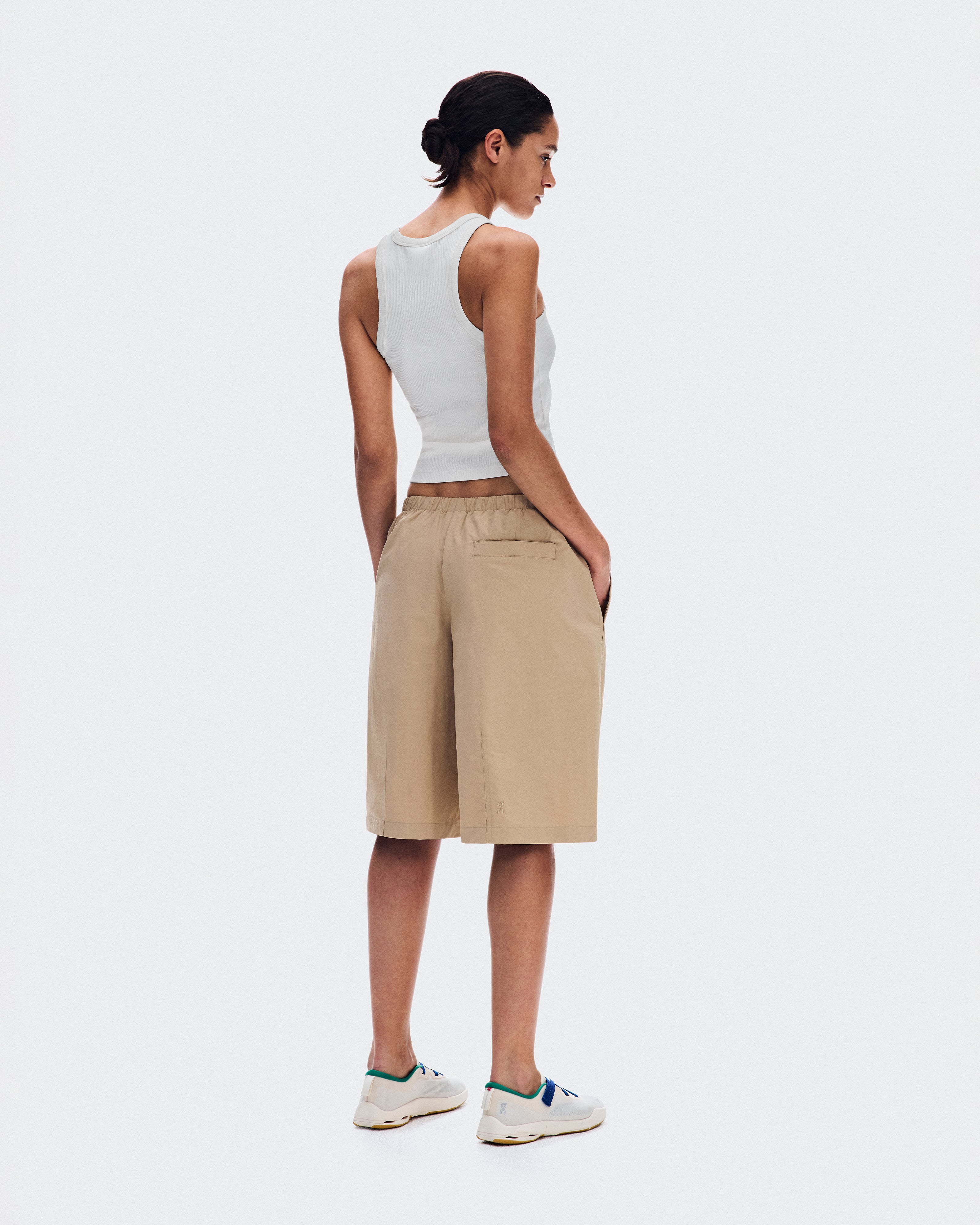 On All-Day Ribbed Tank Ivory (Women'S)
