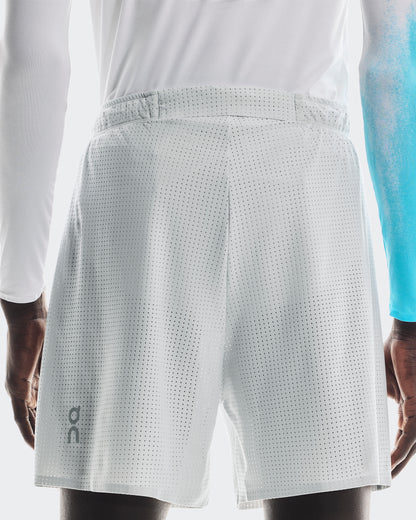 On Pace Mesh Shorts Glacier