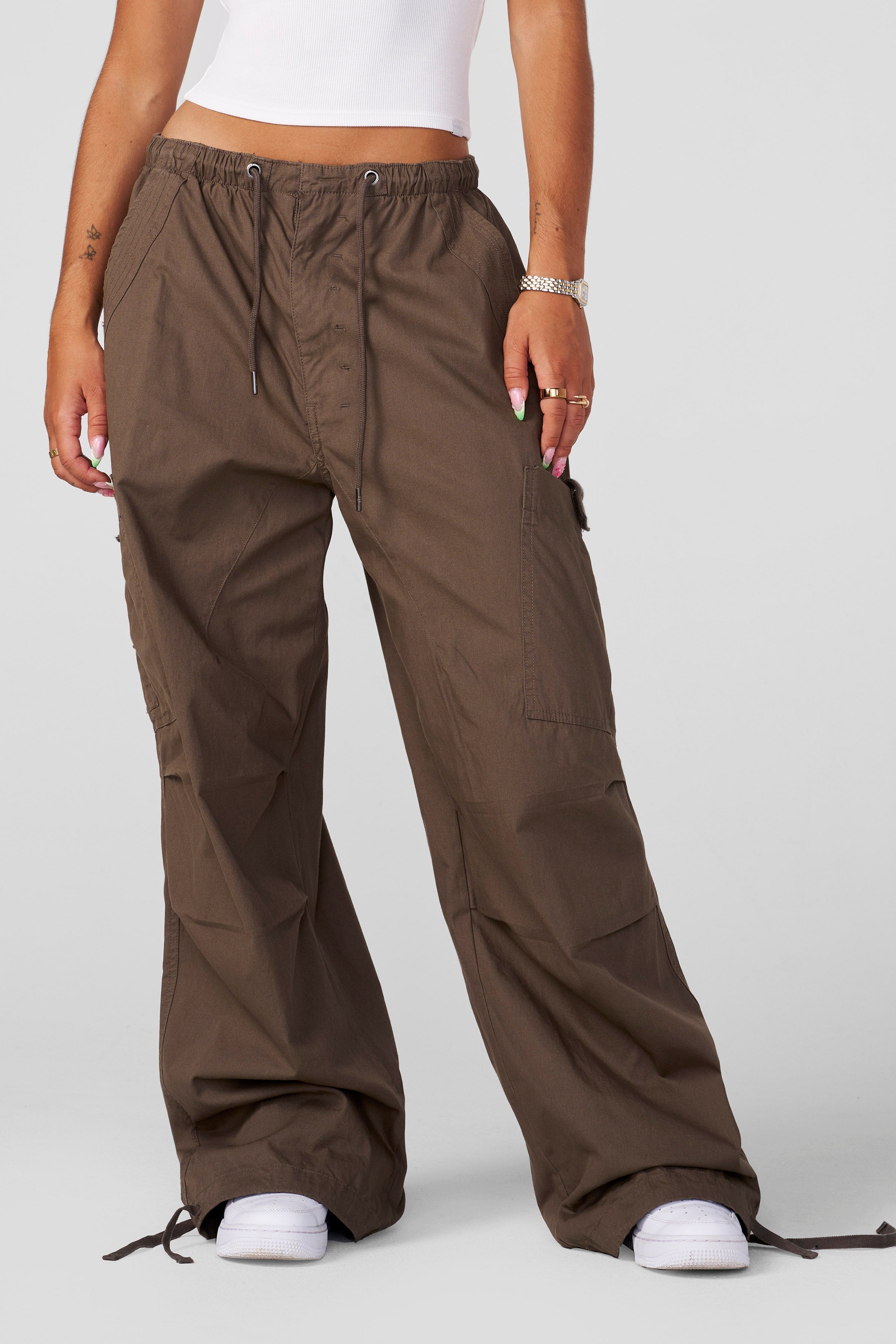 YoungLA W283 Off-Duty pants Olive