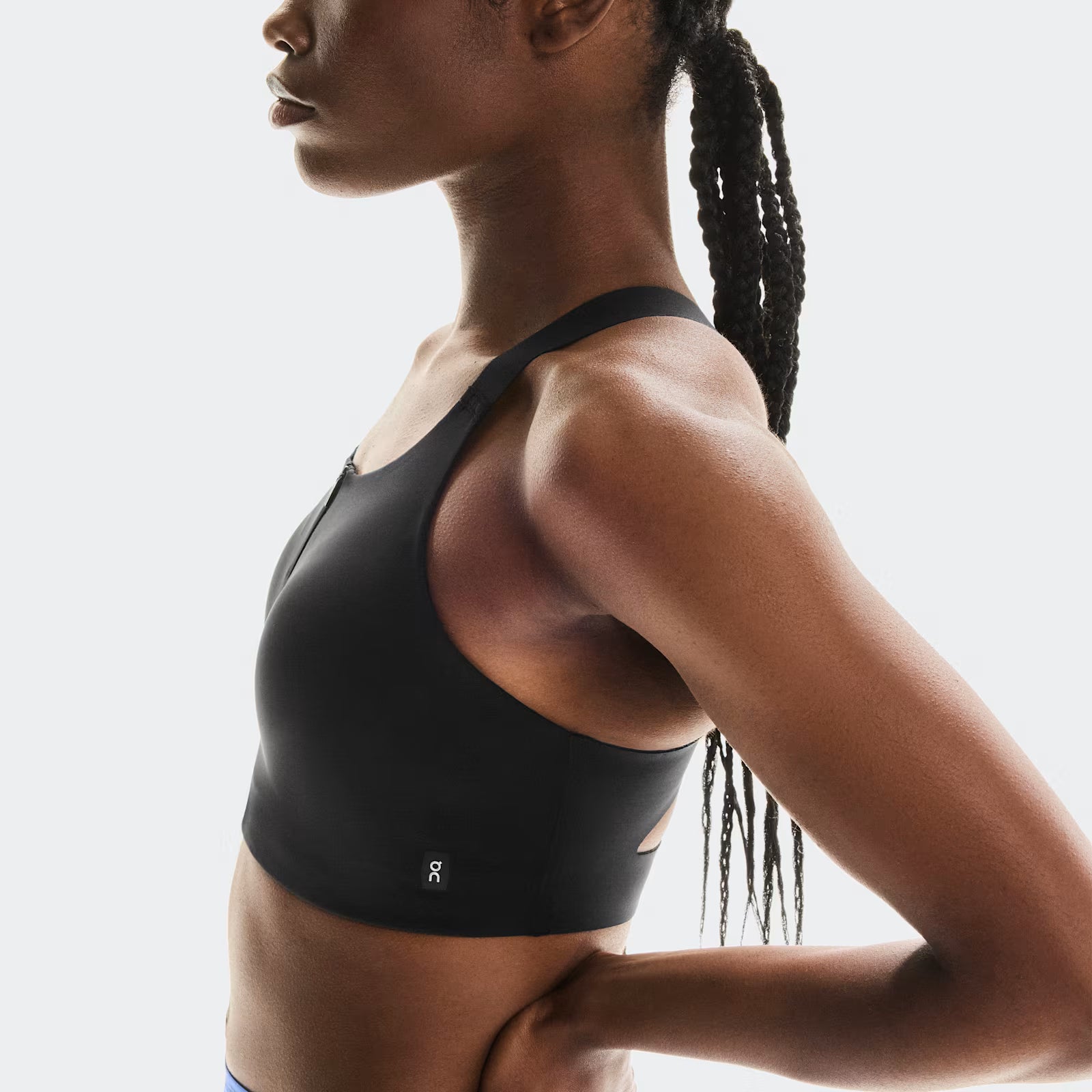 On Endurance Bra Zip Black (Women'S)