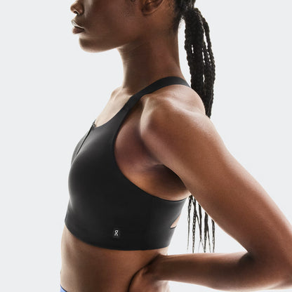 On Endurance Bra Zip Black (Women'S)