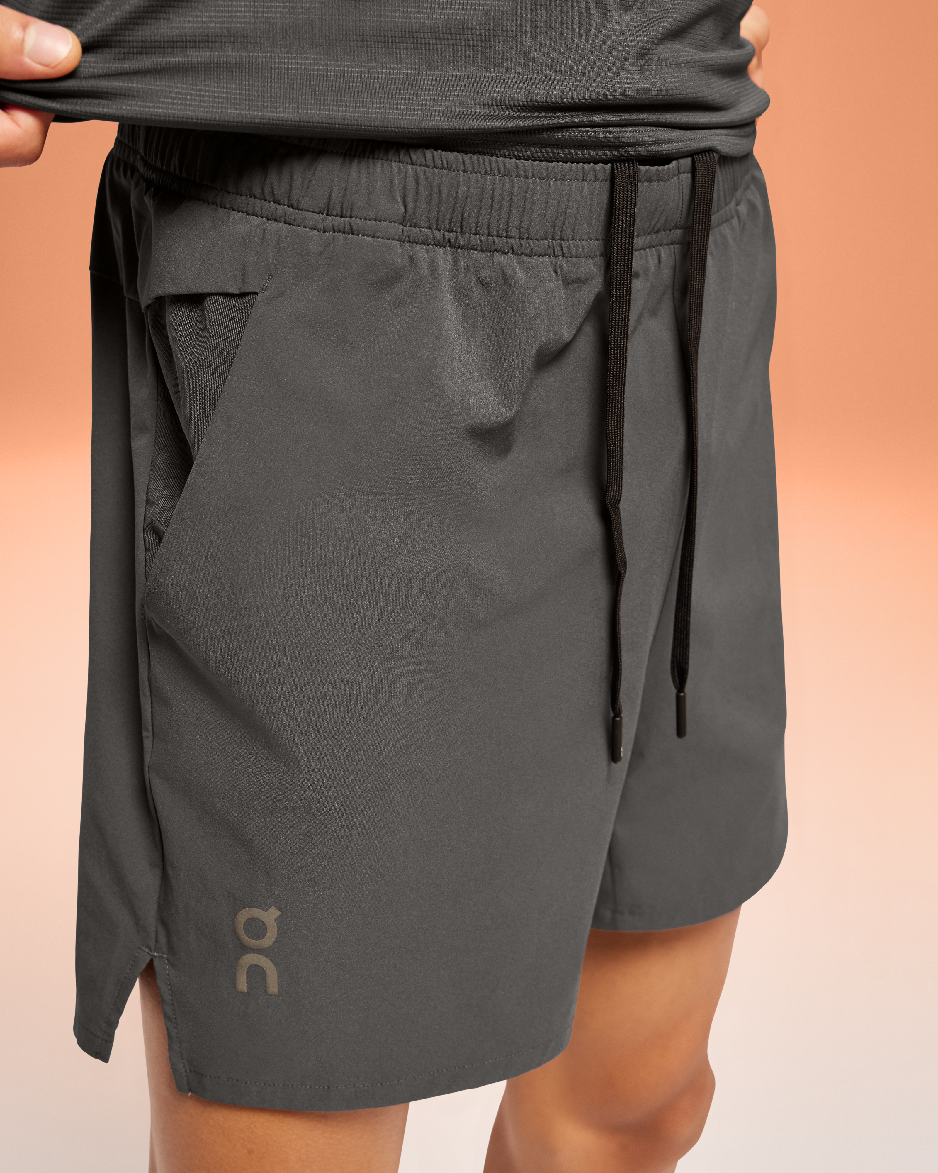on essential shorts Shadow