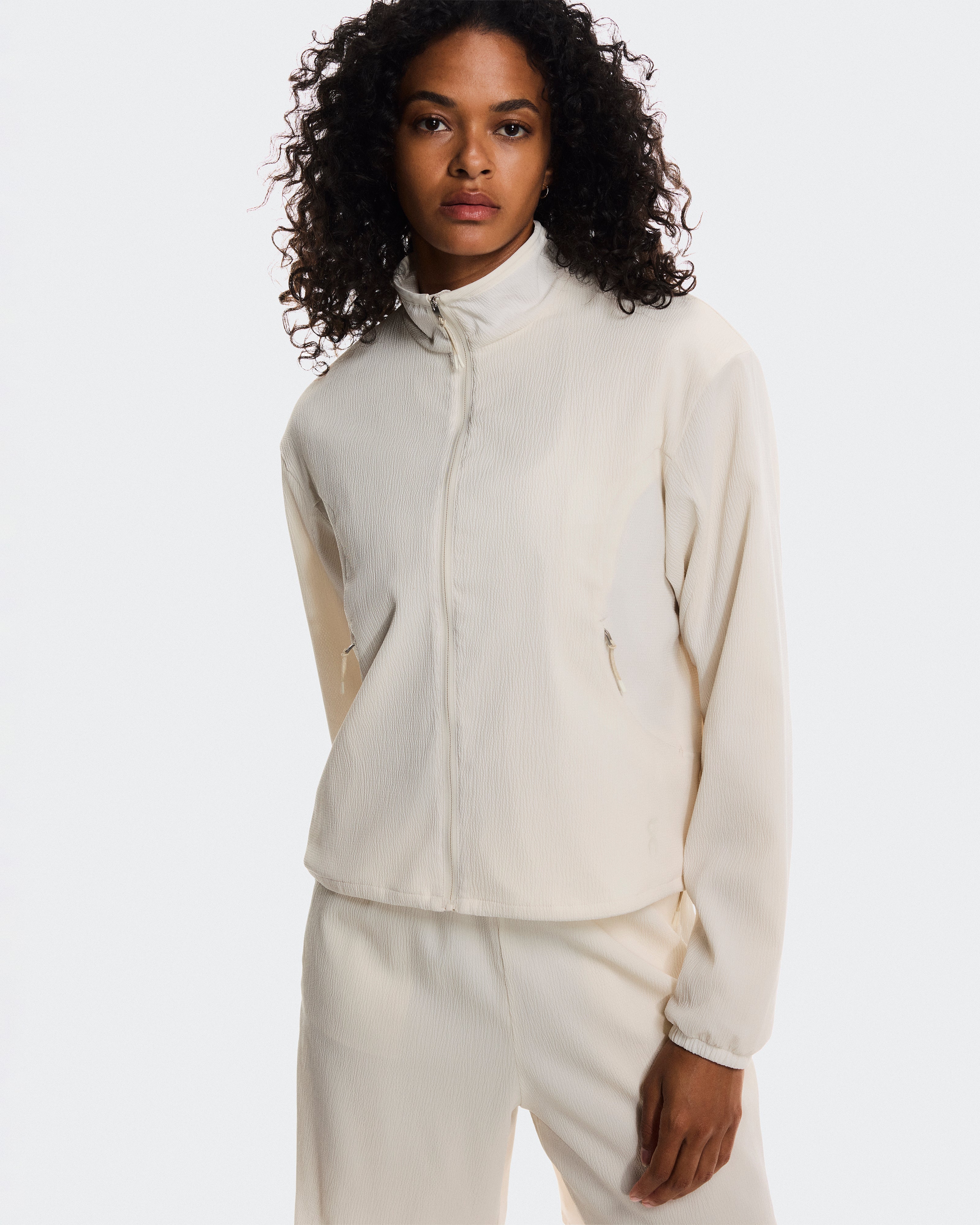 On Track Jacket Cream (Women'S)