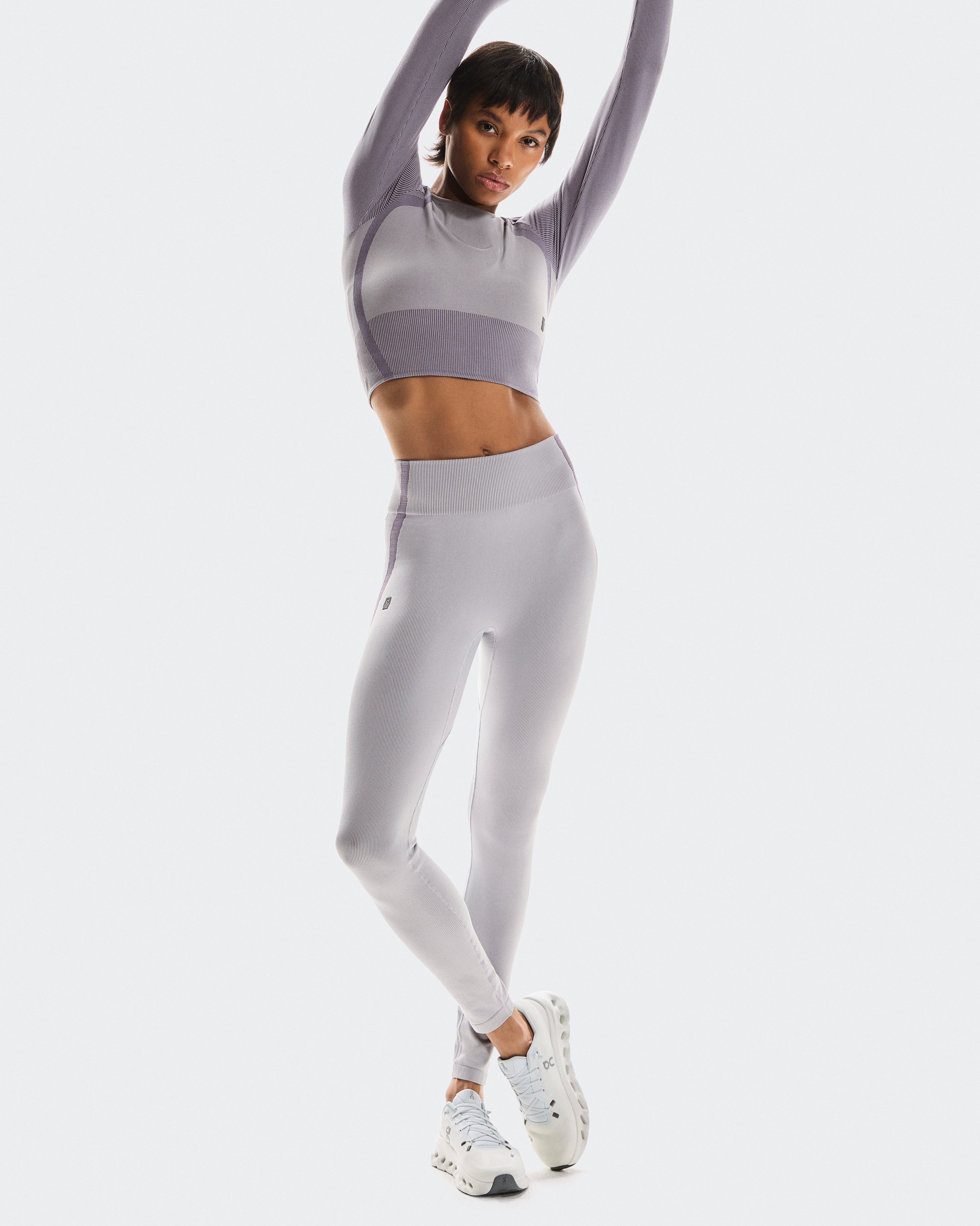 On Studio Knit Tights Lilac | Cosmos (Women'S)