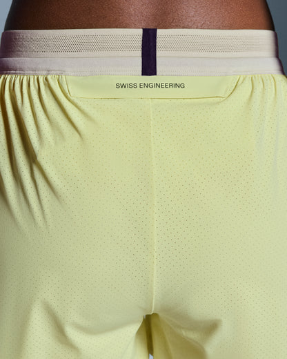 On 3" Performance 2/1 Shorts Limelight | Sand (Women'S)