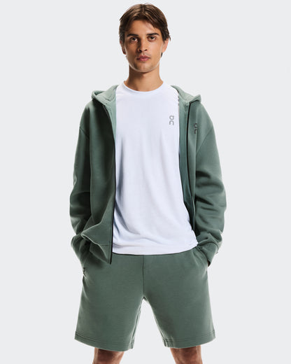 On Focus Tech Shorts Olive