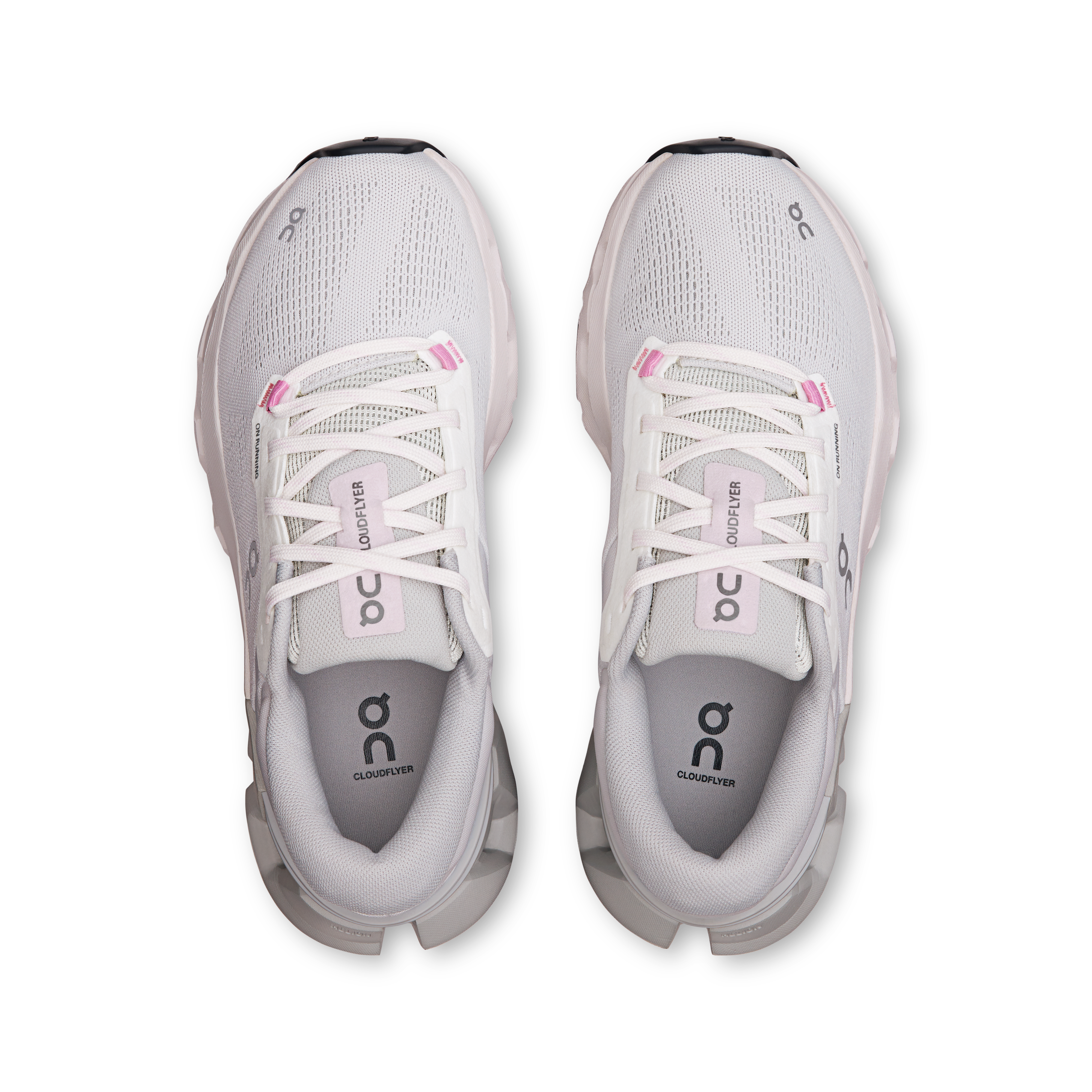 on running cloudflyer 5 white glacier (women's)