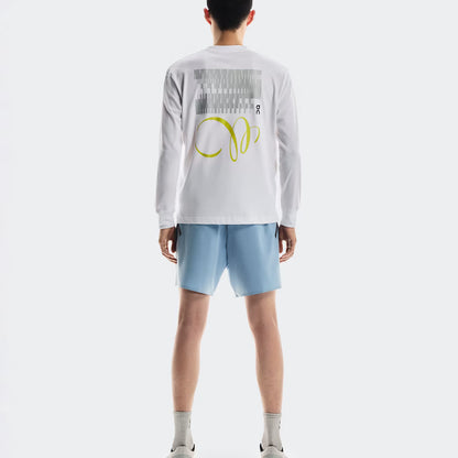 On Club Long-T Graphic White