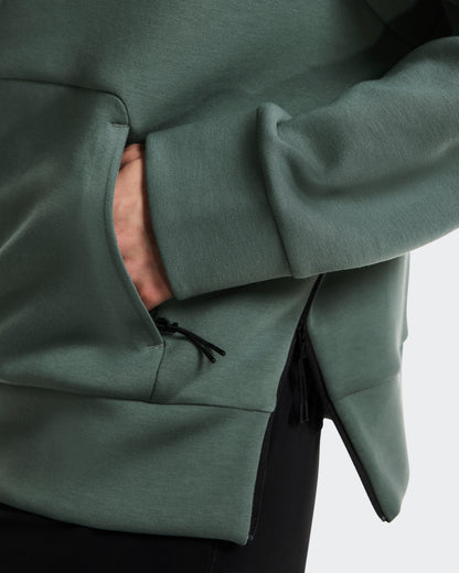 On Focus Tech Hoodie Olive (Women'S)