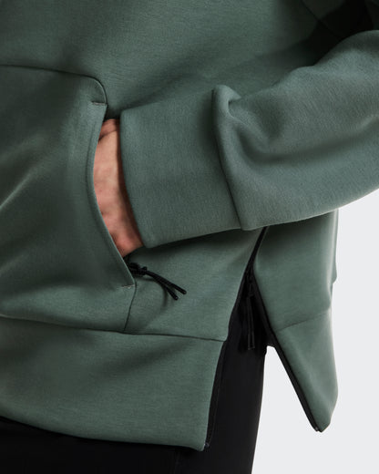 On Focus Tech Hoodie Olive (Women'S)