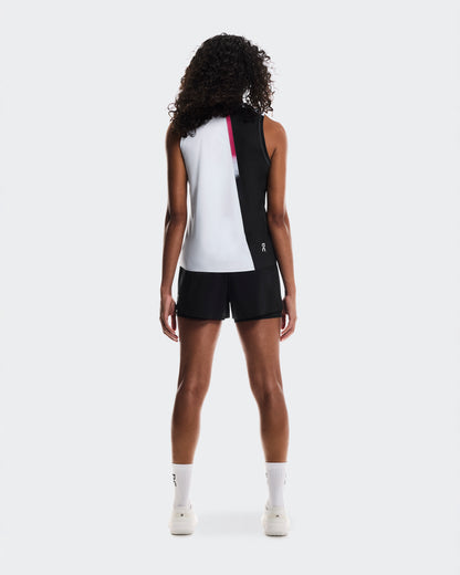 On Court Tank White | Black (Women's)