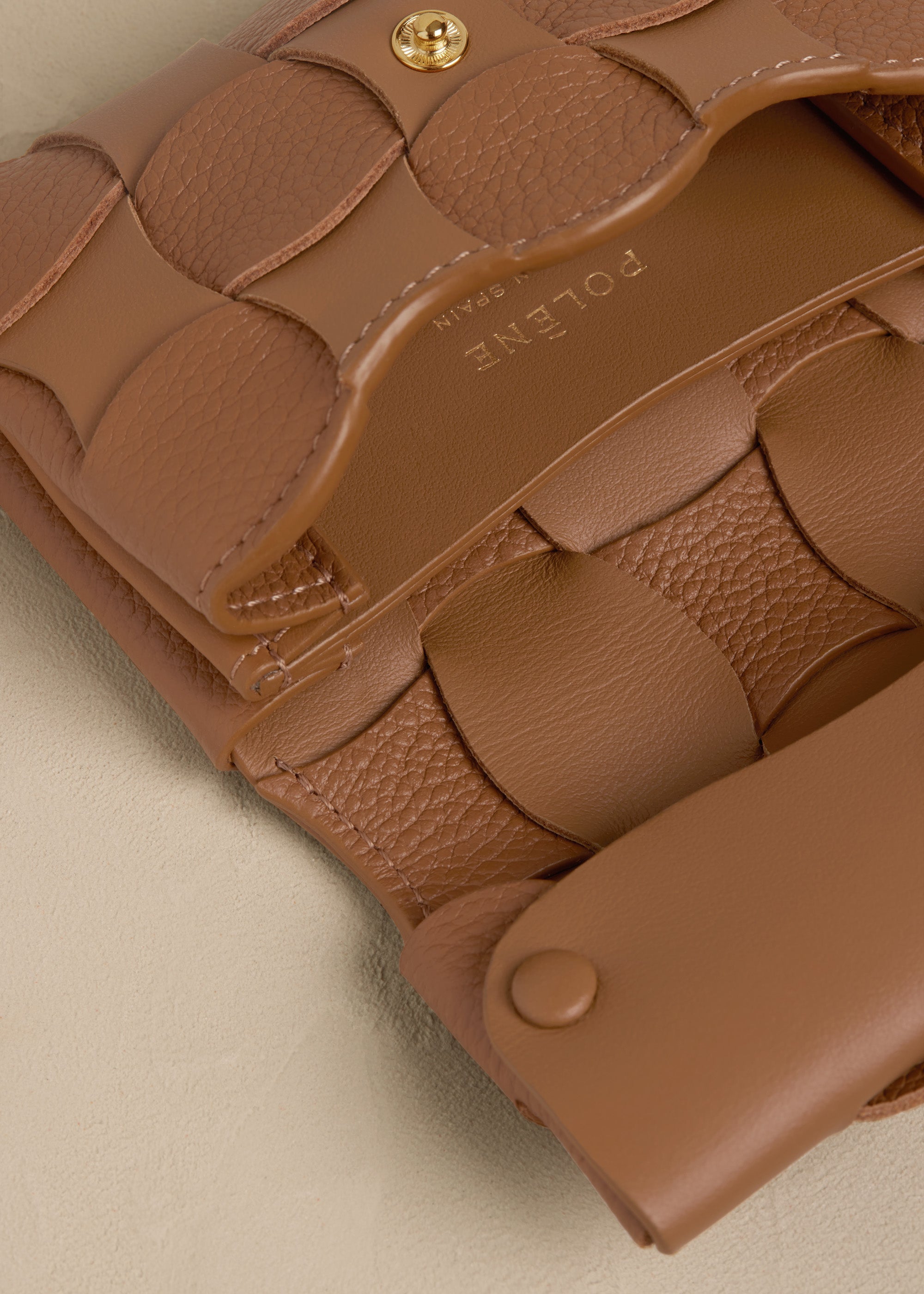 Polene Neiti Card Holder Duo Camel