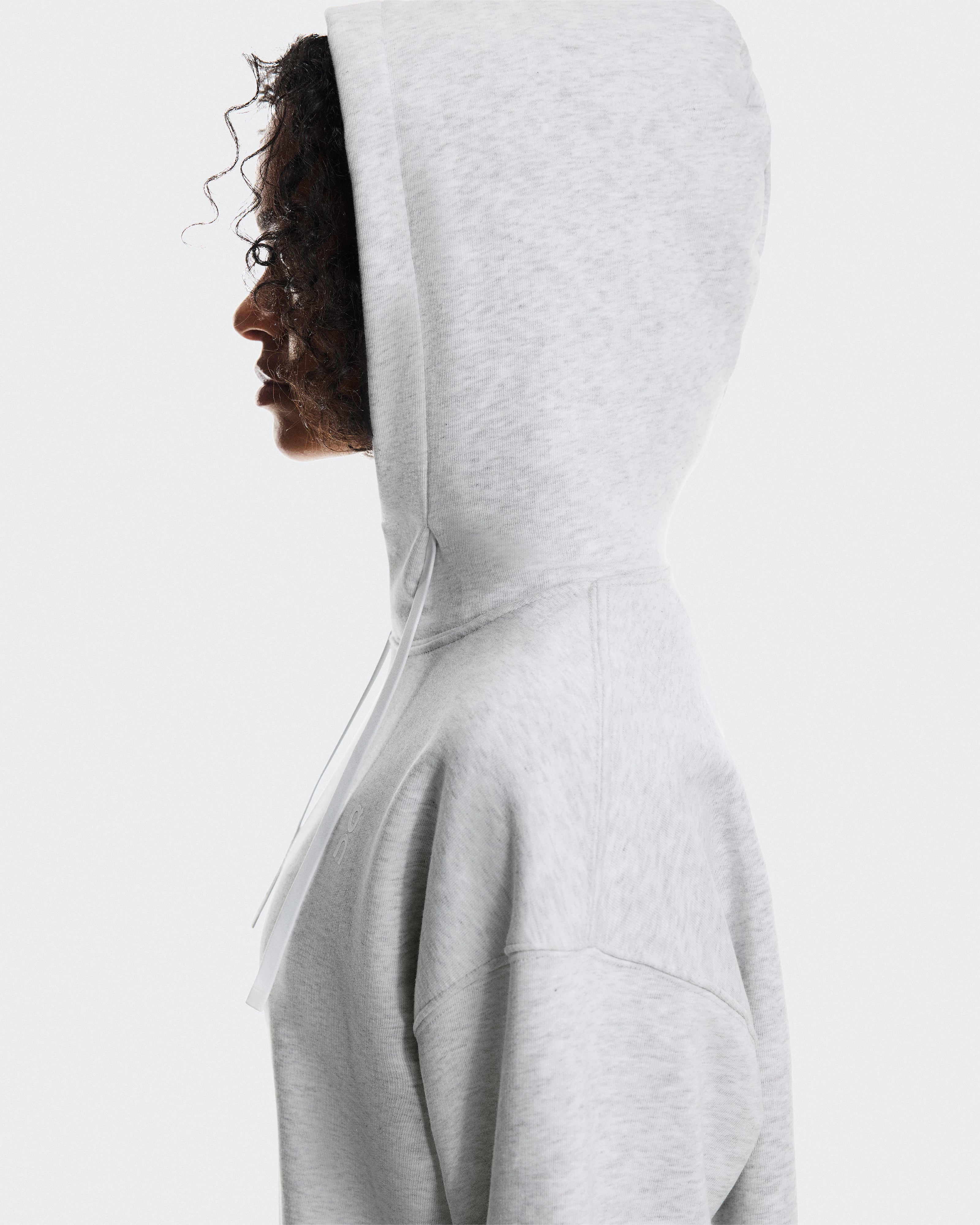 On Club Hoodie Smash Grey Heather (Women's)