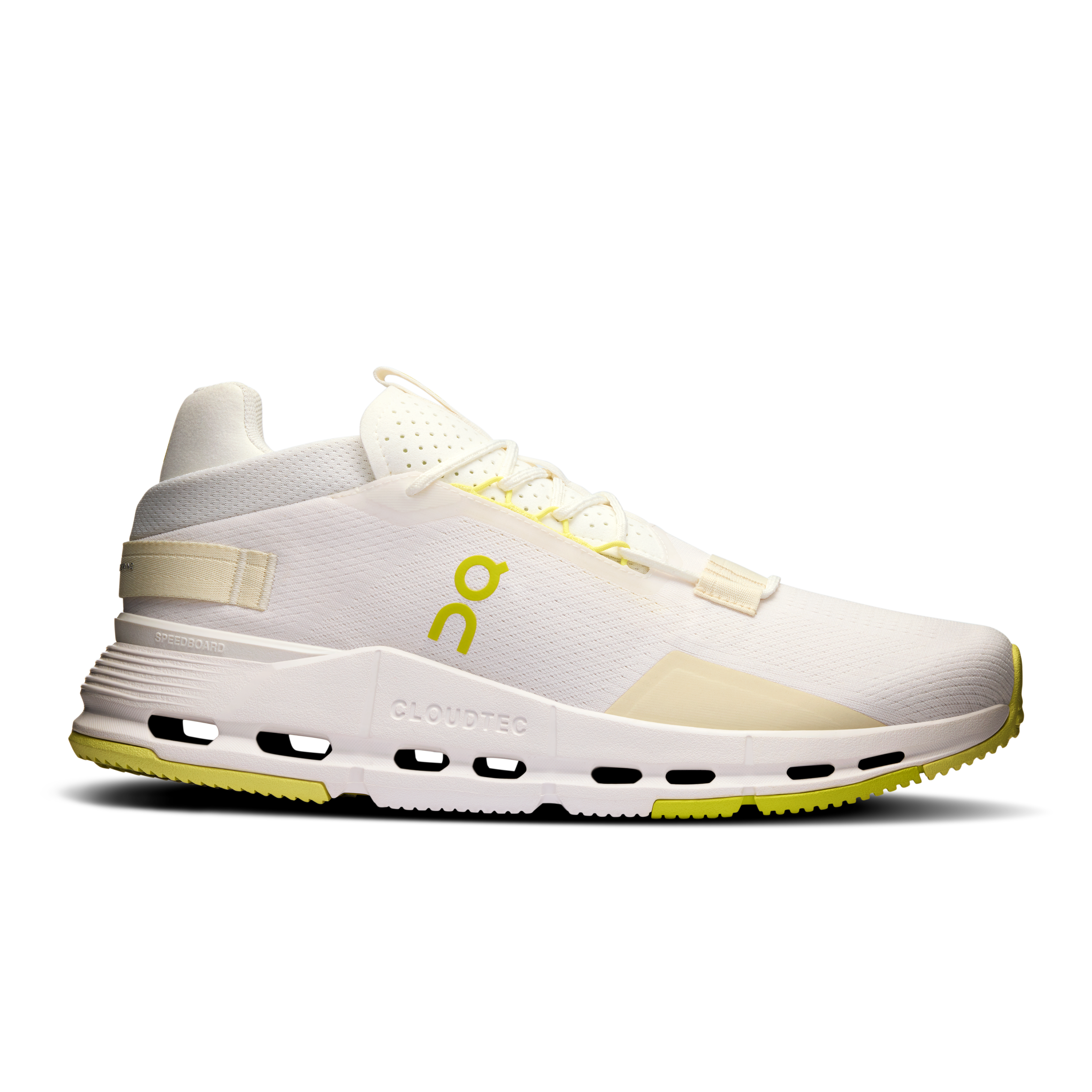 On Cloudnova 2 White Limelight