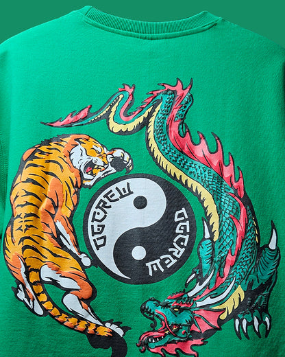 GREEN DRAGON TIGER T-SHIRT