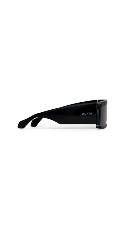 Alaïa Rectangular Mask Sunglasses