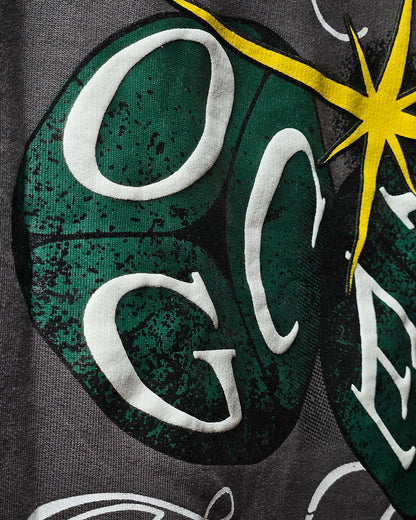 DARK GREY ALL HUSTLE NO LUCK T-SHIRT