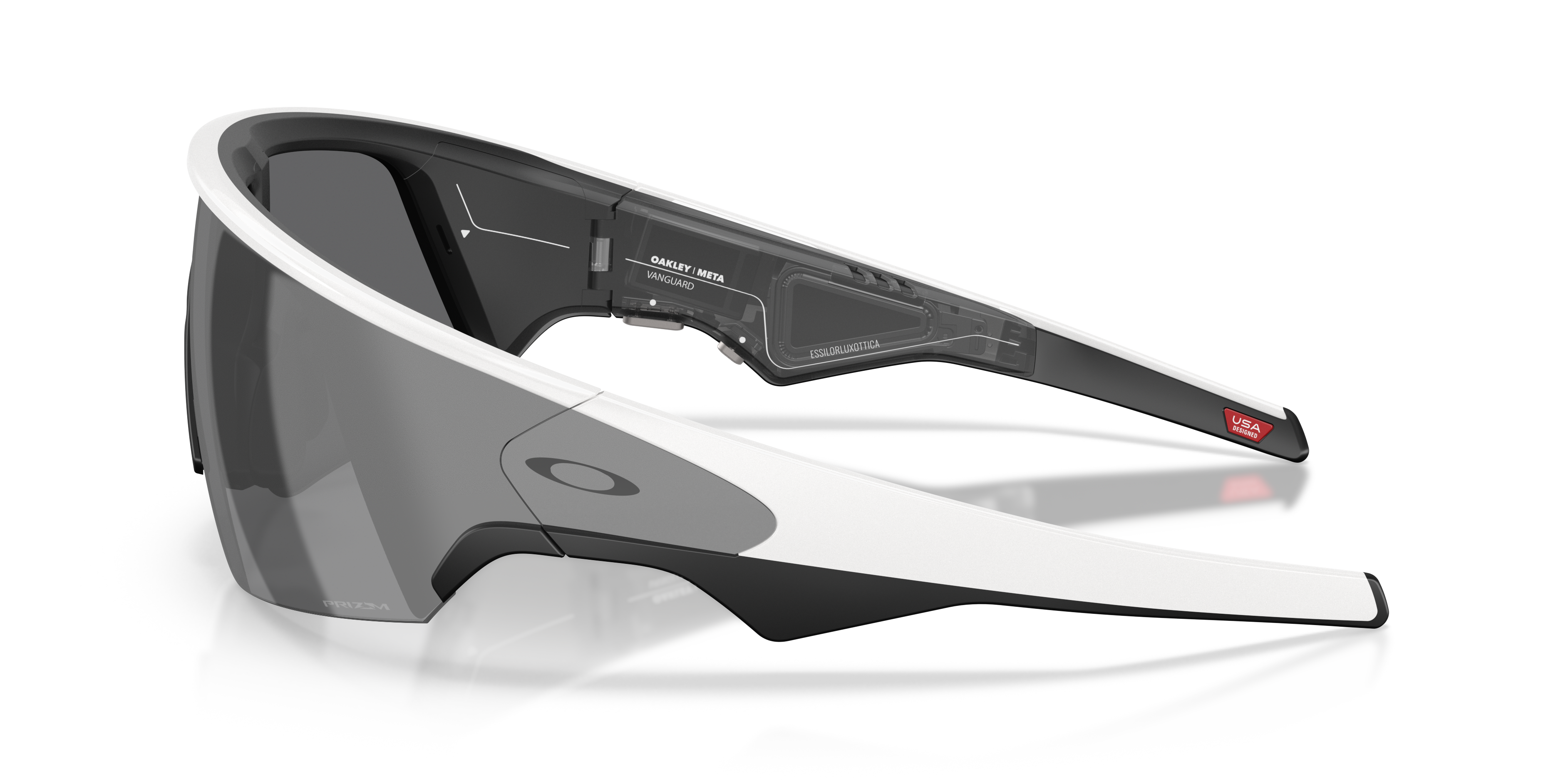 Oakley Meta Vanguard Ai Performance Glasses White Frame