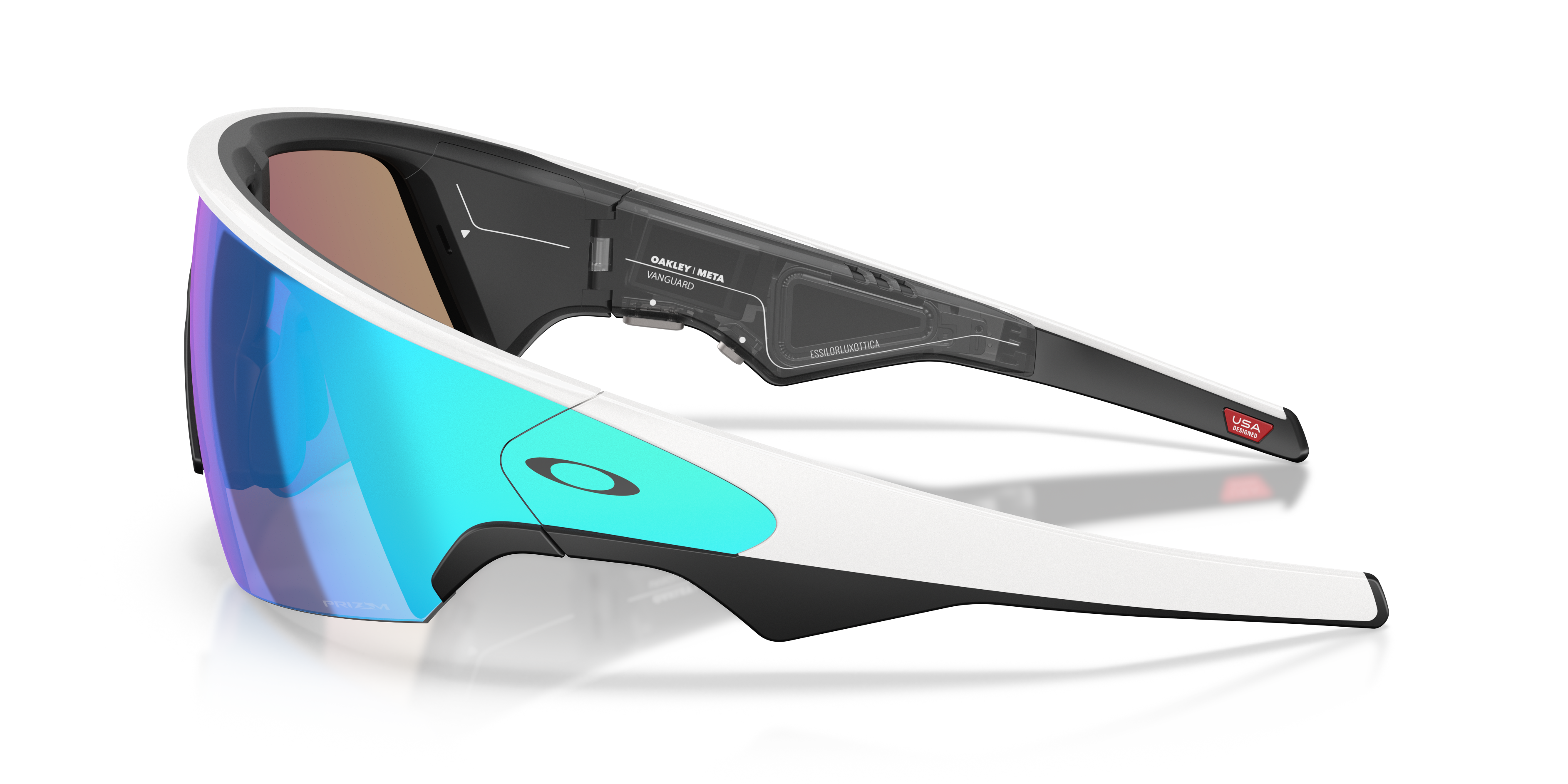 Oakley Meta Vanguard Ai Performance Glasses White Frame
