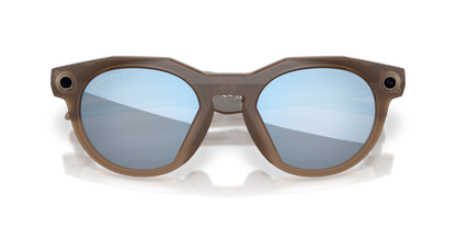 Oakley Meta Hstn Ai Performance Glasses Brown Smoke Frame