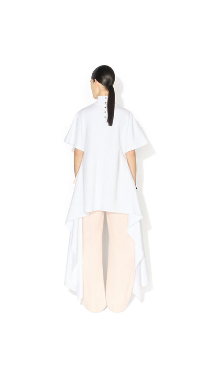 Alaïa Low-Waist Round Denim Jeans