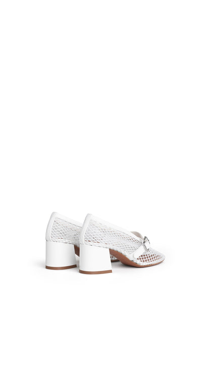 Alaïa Mary Janes 55 In Fishnet