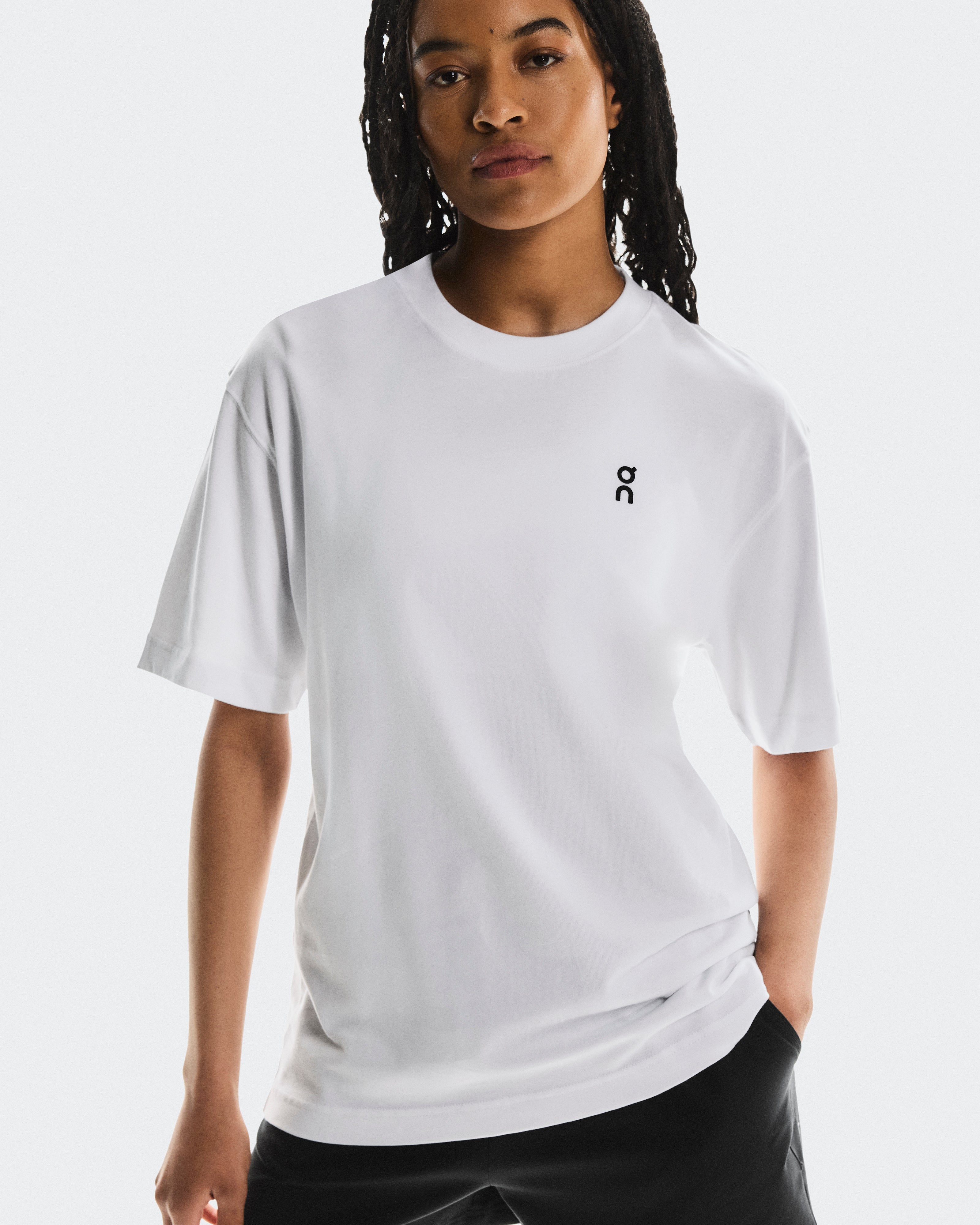 On Club-T Court White | Indigo (Women'S)