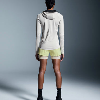On 3" Performance 2/1 Shorts Limelight | Sand (Women'S)
