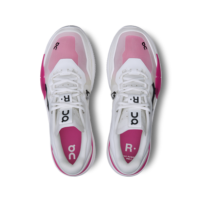 on running the roger pro 2 white pink