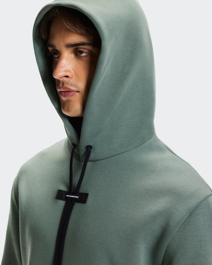 On Focus Tech Hoodie Olive