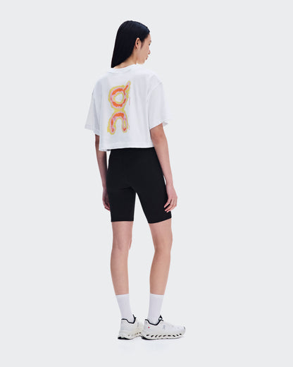 On Club Boxy-T Glow White (Women'S)