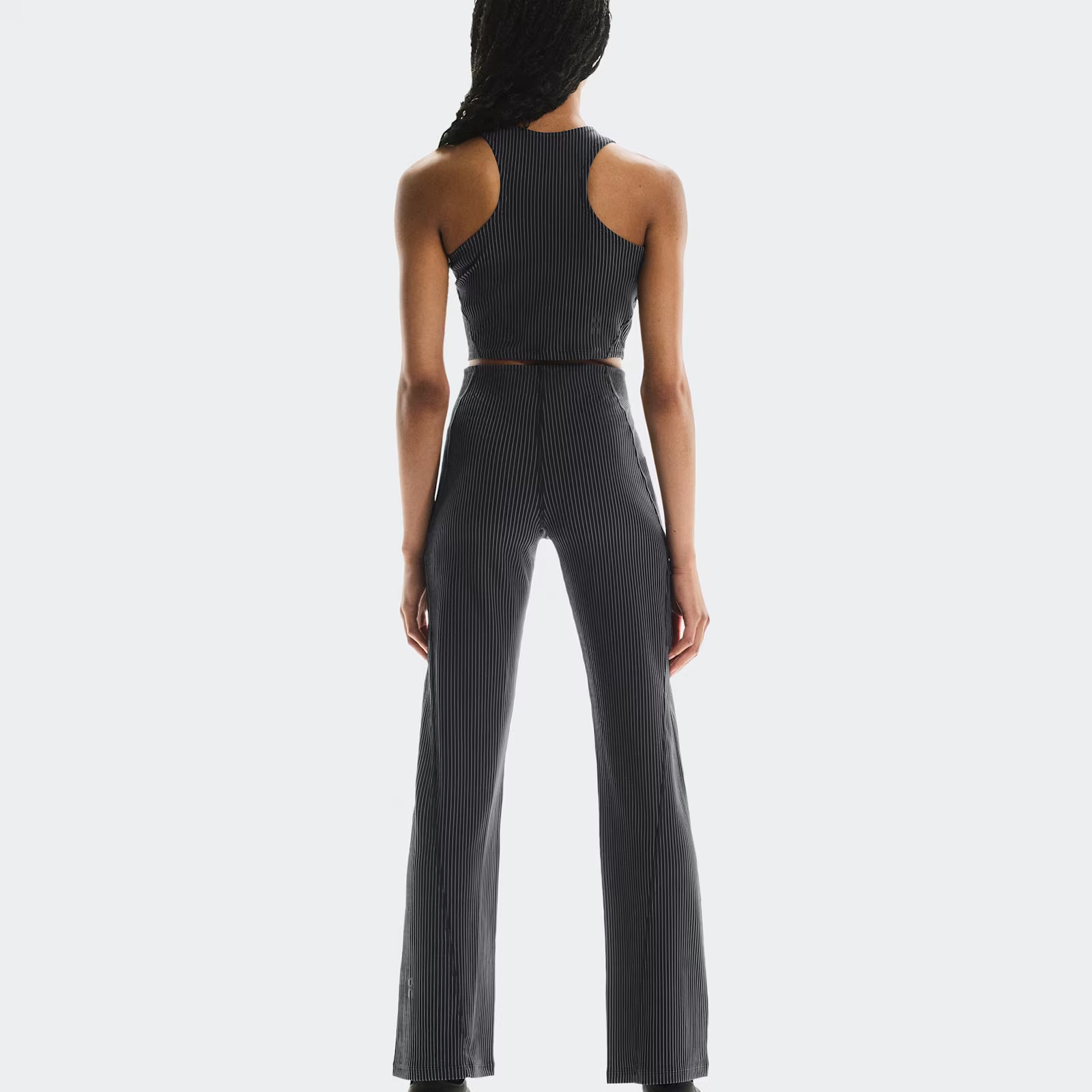 On All-Day Ribbed Pants Black | Rock (Women'S)