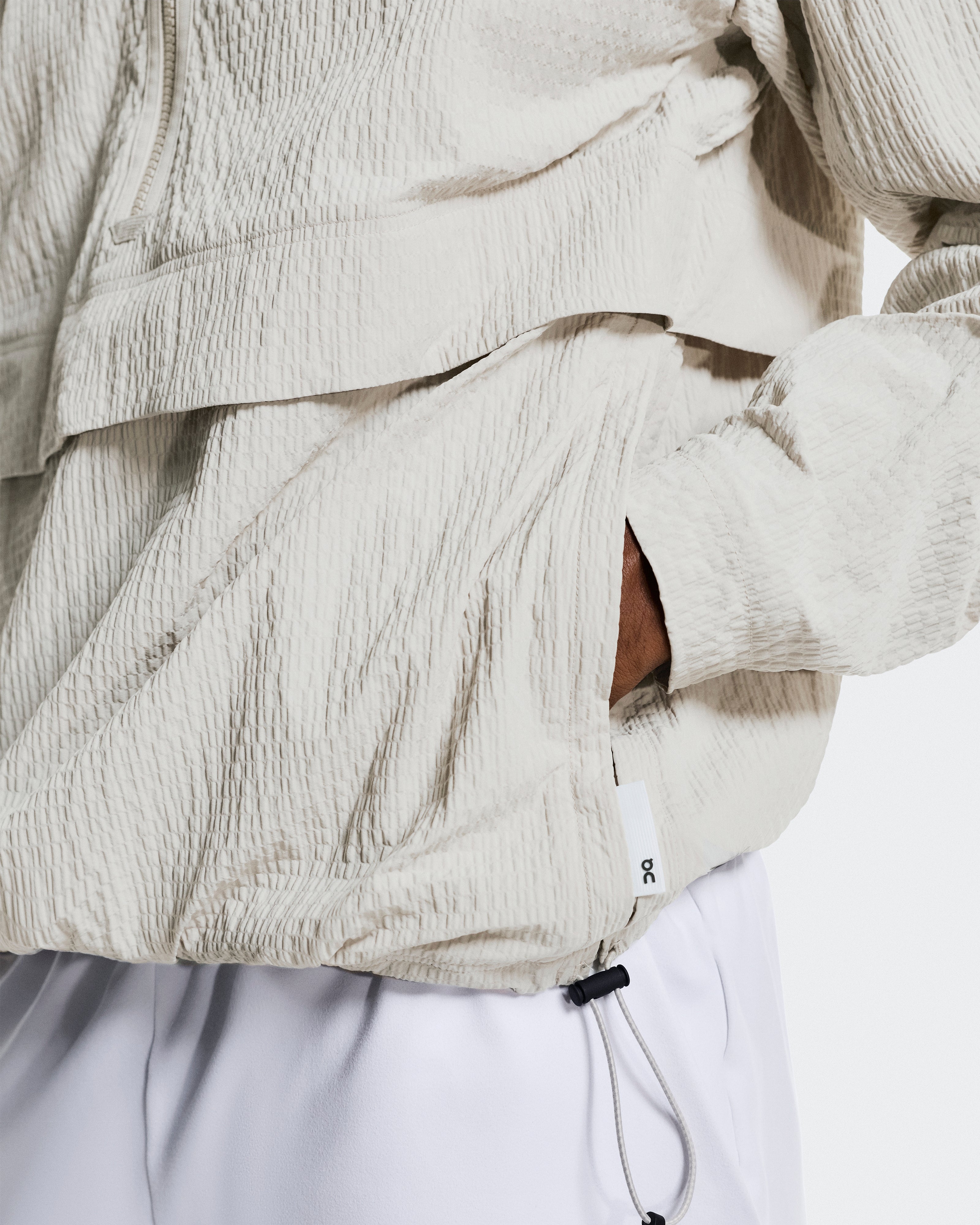 On Courtside 1/2 Zip Eaze Sand