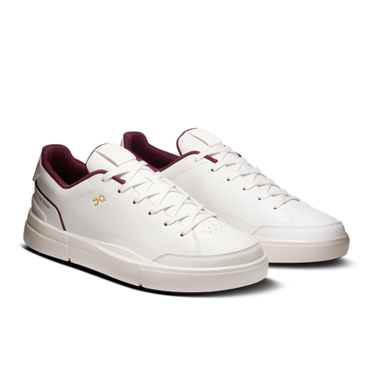 On The Roger Centre Court Ivory Maroon