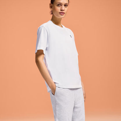 On Club-T Graphic Tennis White (Women'S)