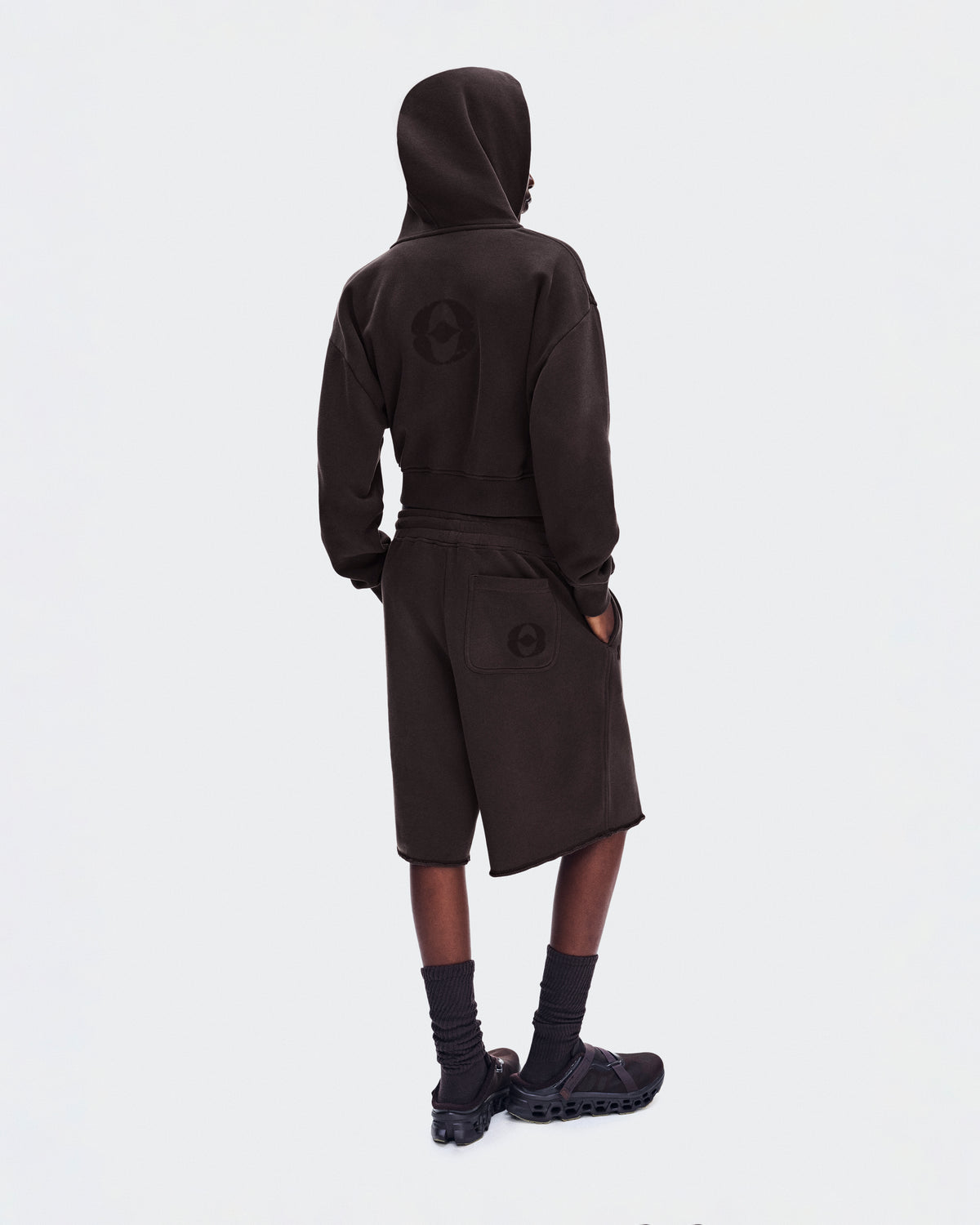 On Club Collective Full Zip Hoodie Fka Espresso (Women'S)