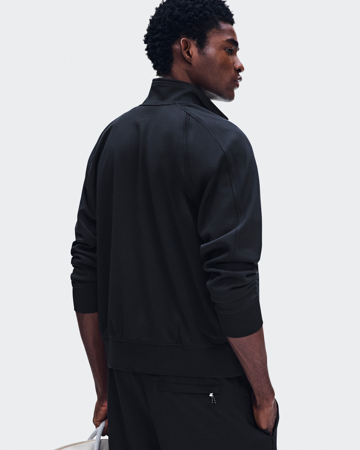 On Courtside Full-Zip Black