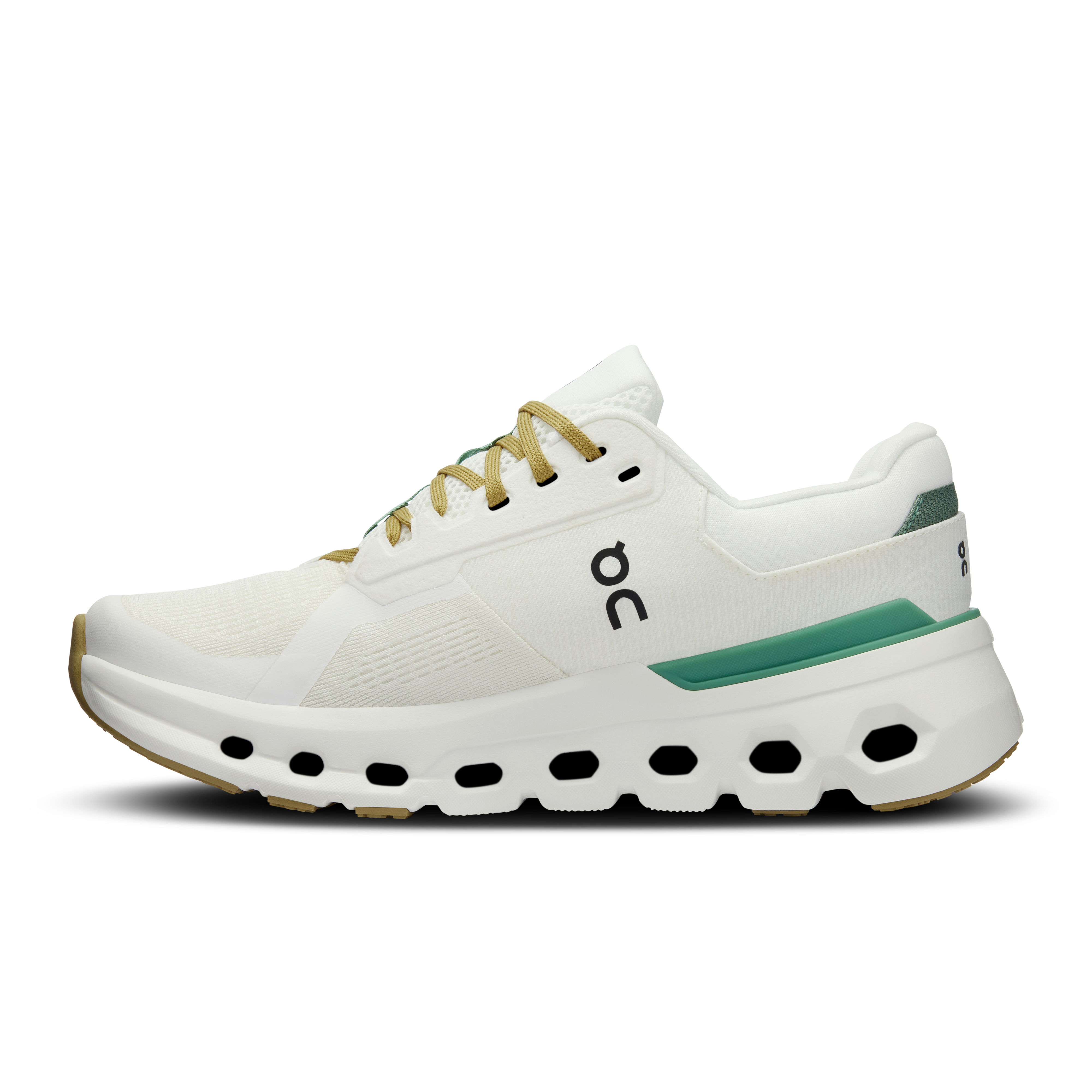 on running cloudrunner 2 white green (women's)