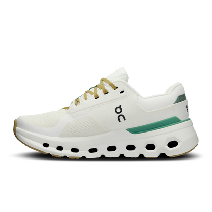 on running cloudrunner 2 white green (women's)