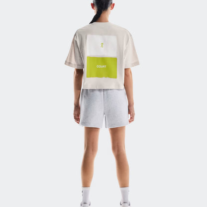 On Club Boxy-T Graphic Silver (Women'S)