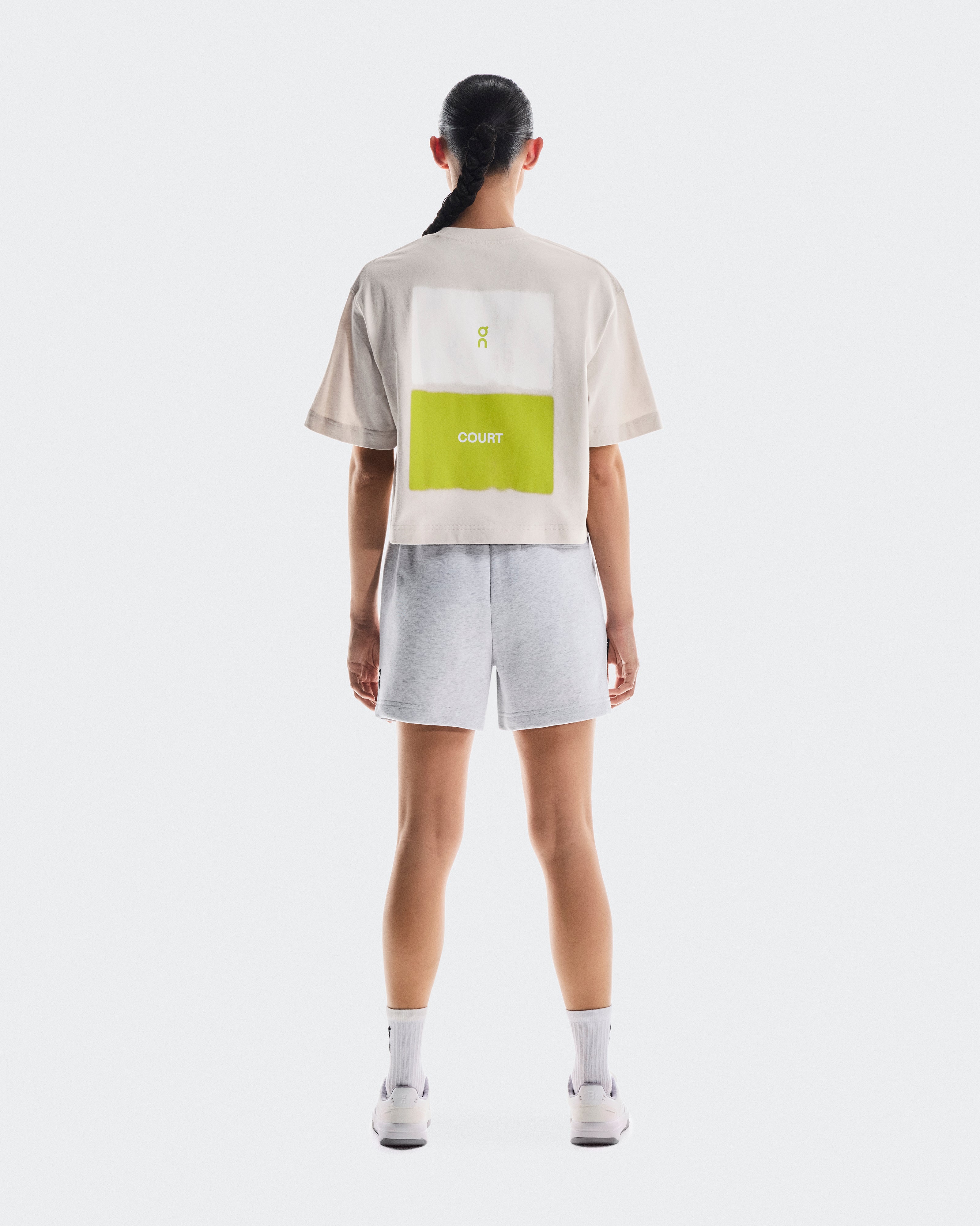 On Club Boxy-T Graphic Silver (Women'S)