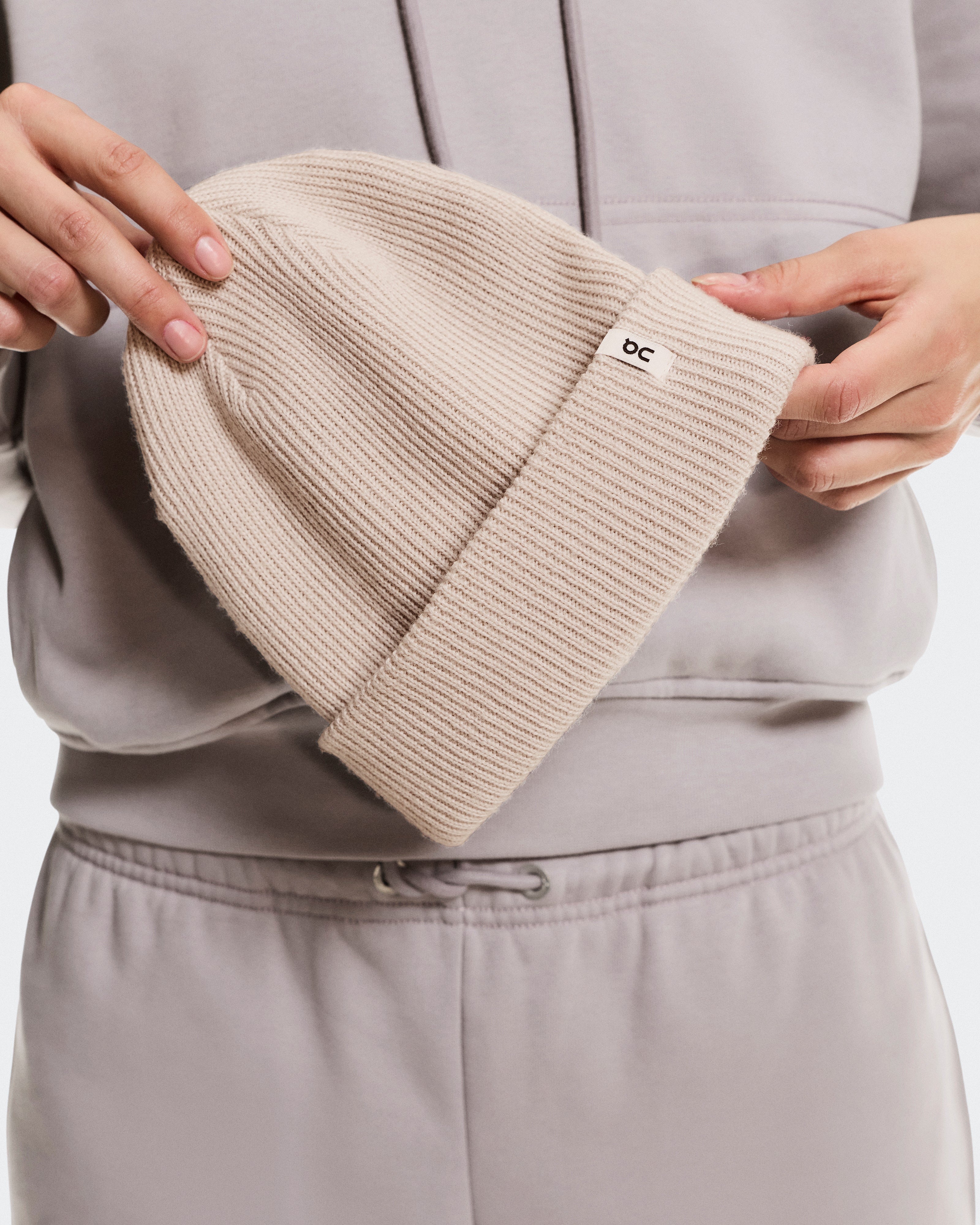 On Merino Beanie Oat