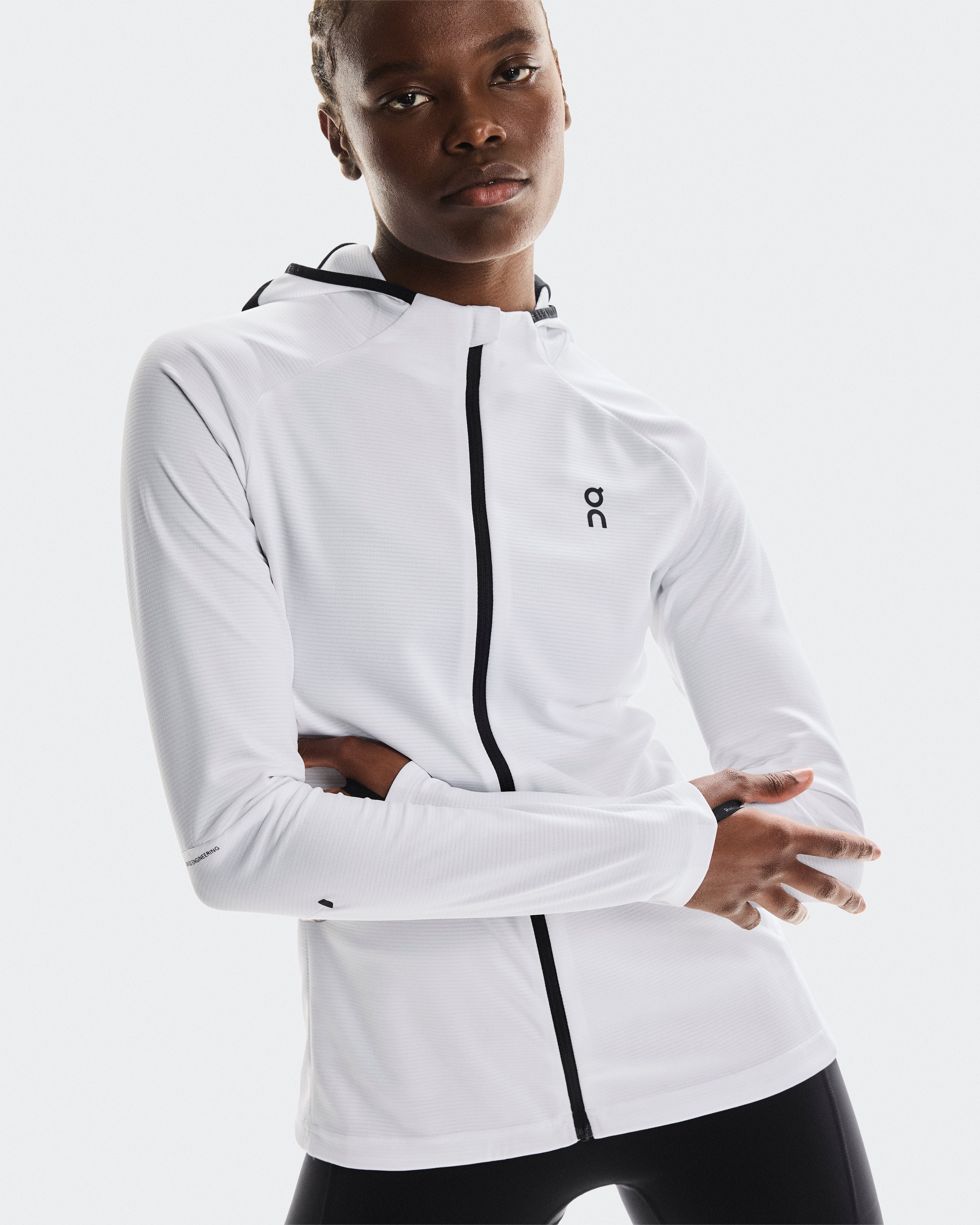 On Climate Zip Hoodie White (Women's)