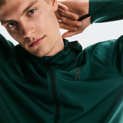 On Climate Zip Hoodie Spirulina